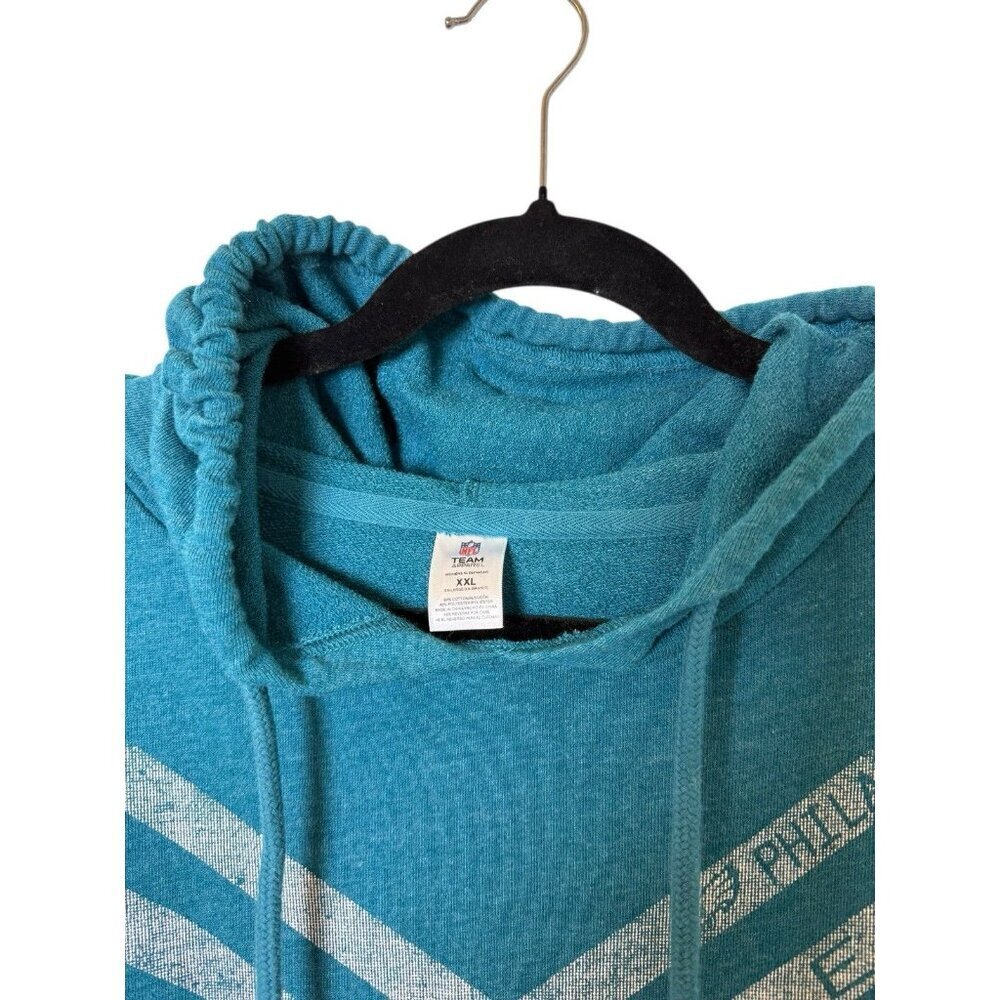 NFL Philadelphia Eagles Women's Midnight Green Sleepwear Hoodie Size XLarge - Picture 4 of 7